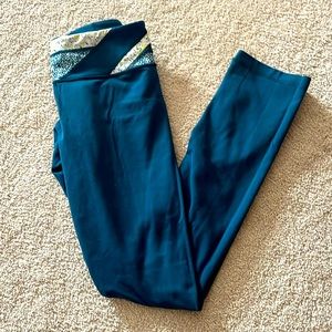 Teal Lululemon Bootcut Leggings